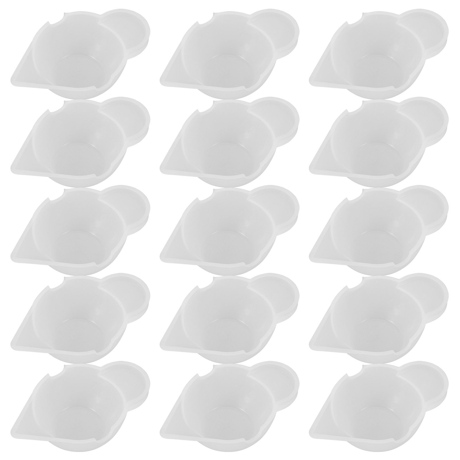 Mixing Cup Silicone - 15 stuks siliconenharsvorm mengbekers hittebestendig voor