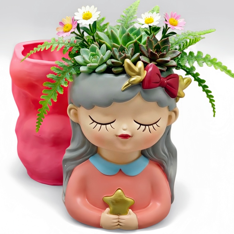 Resin Craft Ideas - Silikonemal voor cementen bloempot 2026 |