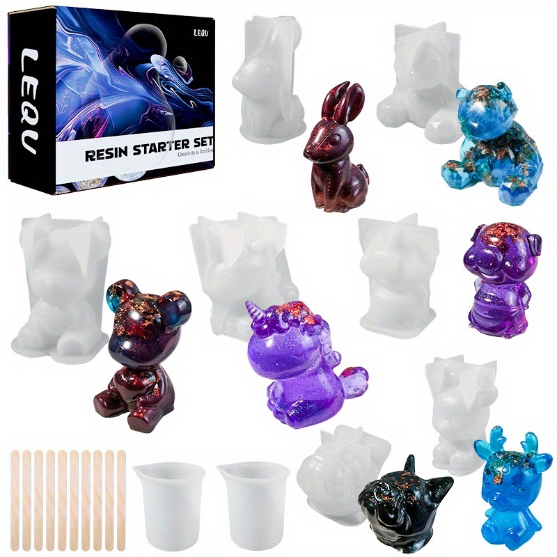 Resin Jewelry Kit - 19-delige harsmalenset, geschikt voor het maken