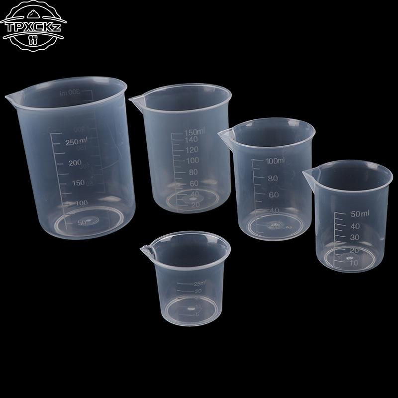 Mixing Cup Silicone - 15Ml-500Ml Plastic Maatbeker Cup Afgestudeerd Koken
