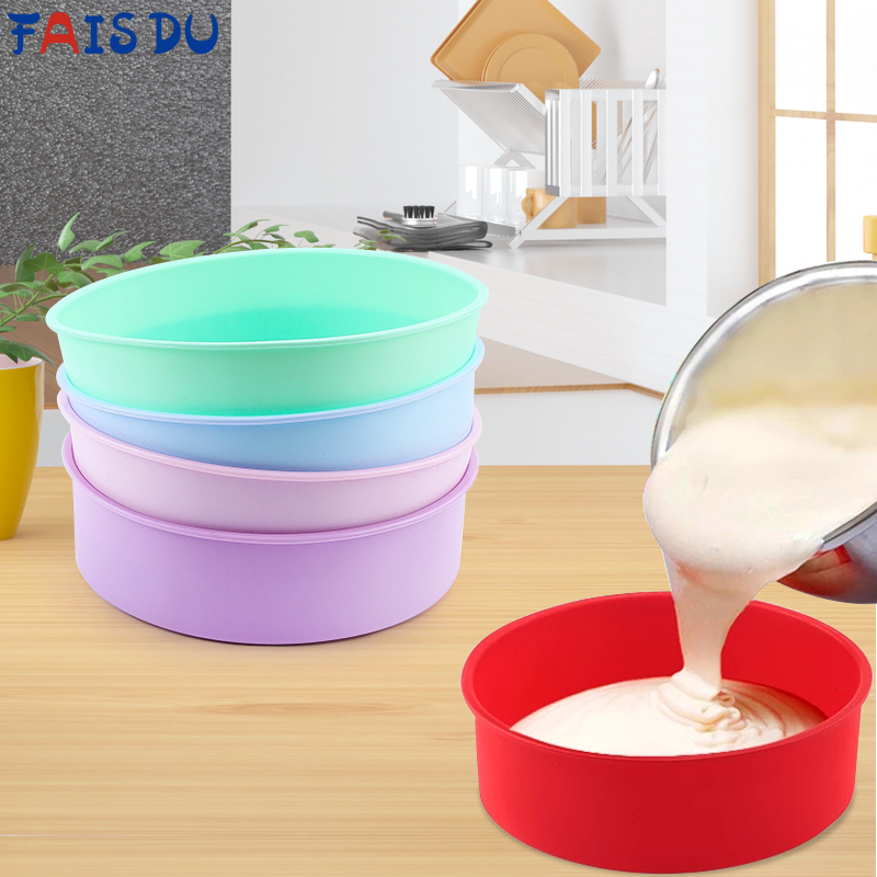 Coaster Mold Round - Ronde siliconen cakevorm 4 6 8