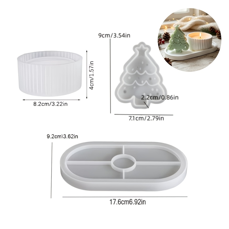 3-delige set hars siliconen ma - Resin Craft Ideas recensie en prijs