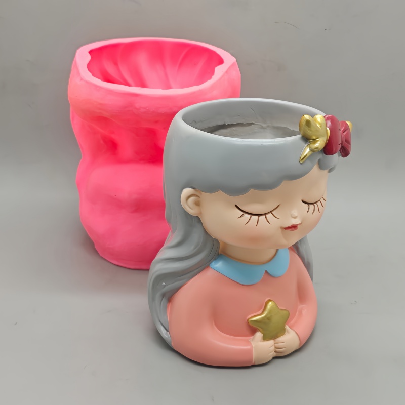 Silikonemal voor cementen bloe - Resin Craft Ideas recensie en prijs