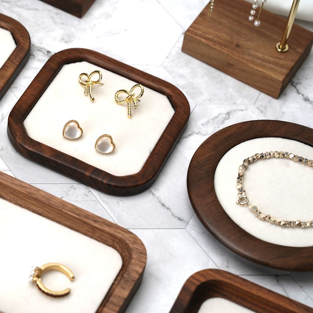 Eenvoudige geometrie houten ri - Wood Ring Blank recensie en prijs