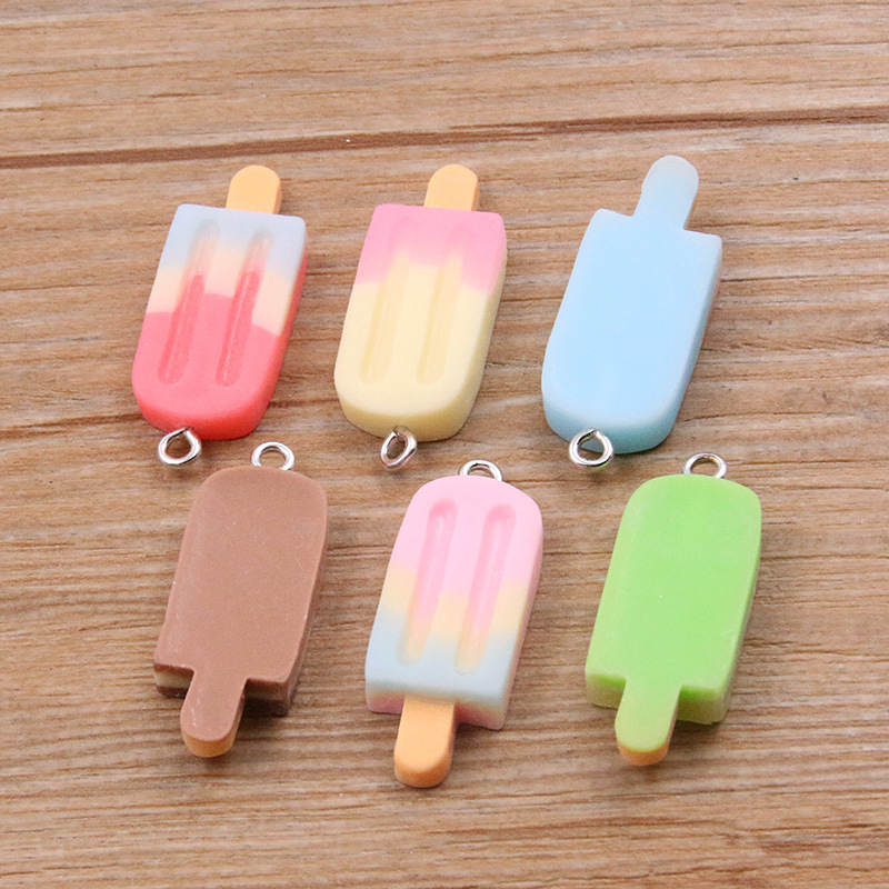 6 stuks gradiënt ijslolly hars - Resin Crafts Diy recensie en prijs