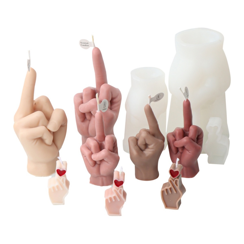 3D Onregelmatige Gebaar Vinger - Resin Craft Ideas recensie en prijs