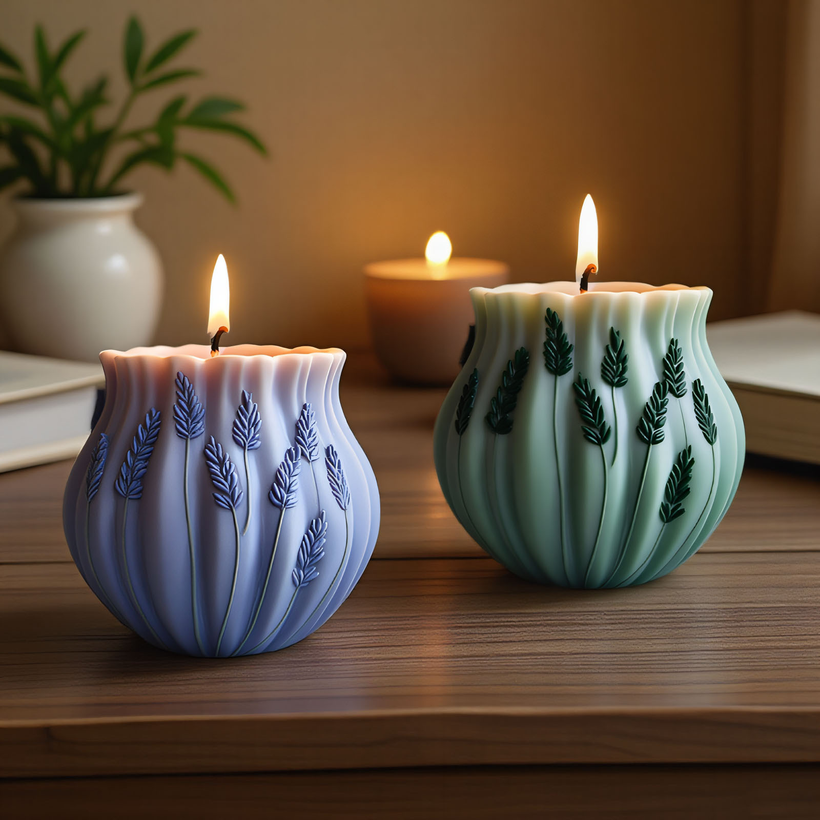 Lavendel Siliconen Kaars Schim - Resin Craft Ideas recensie en prijs