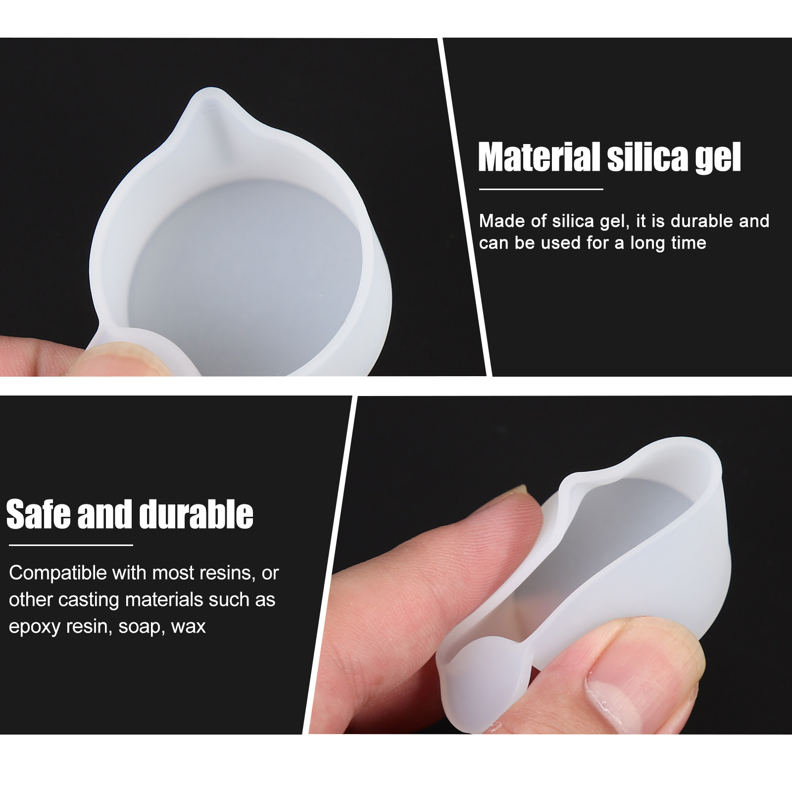 1Set Siliconen DIY Epoxy Mengb - Mixing Cup Silicone recensie en prijs