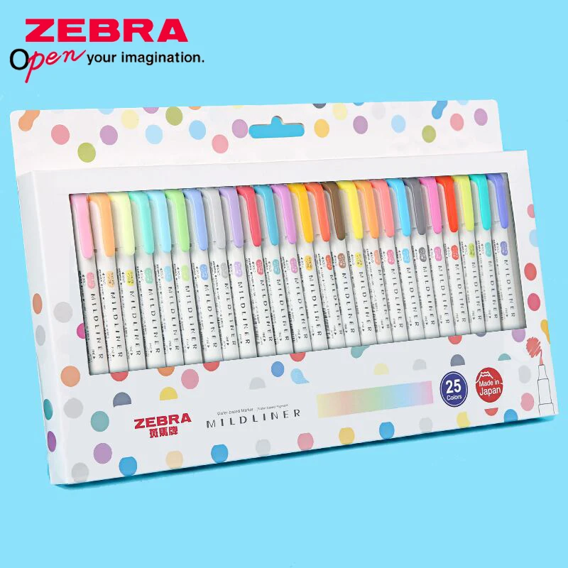 Zebra Mildliner Markeerstift W - Zebra Pen Mildliner recensie en prijs