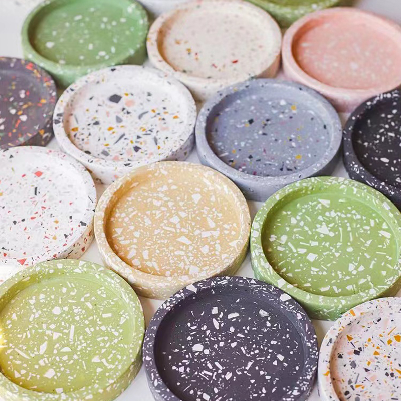 Ronde lade cement mallen silic - Coaster Mold Round recensie en prijs