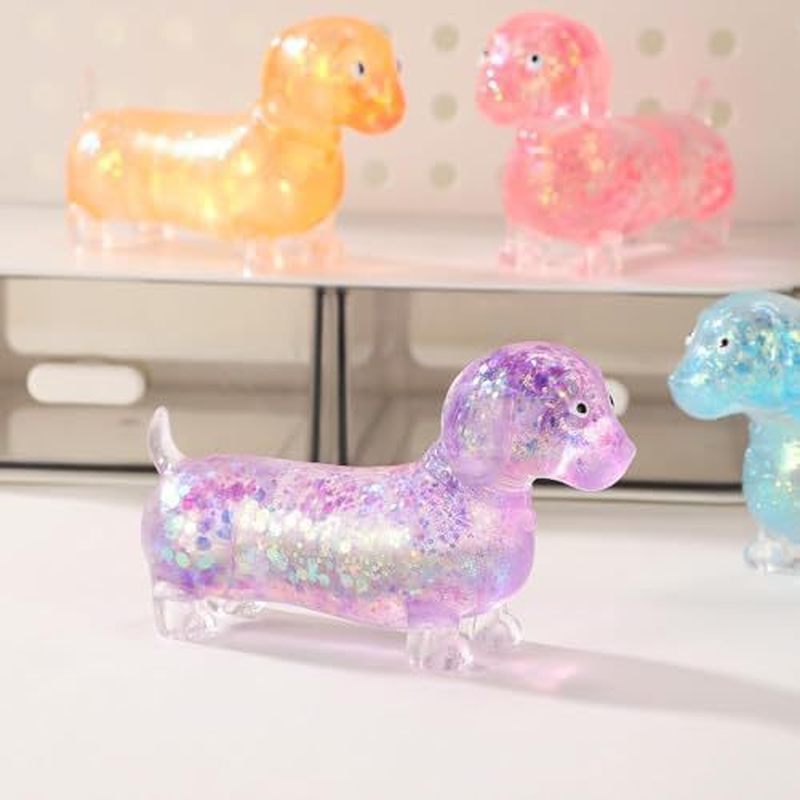 Glitter Teckel Zachte Stretch  - Resin Craft Material recensie en prijs