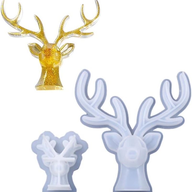 2 stuks hertengewei ornament s - Resin Craft Ideas recensie en prijs