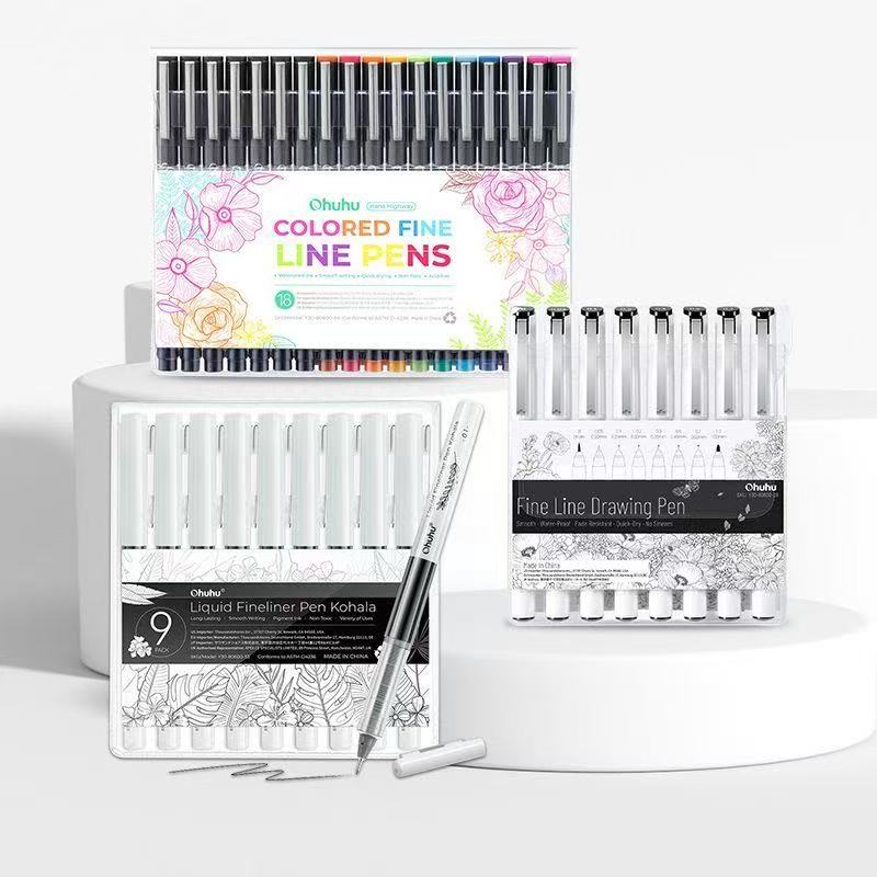 Ohuhu Micro Pen Fineliner Teke - Copic Marker Sketch recensie en prijs