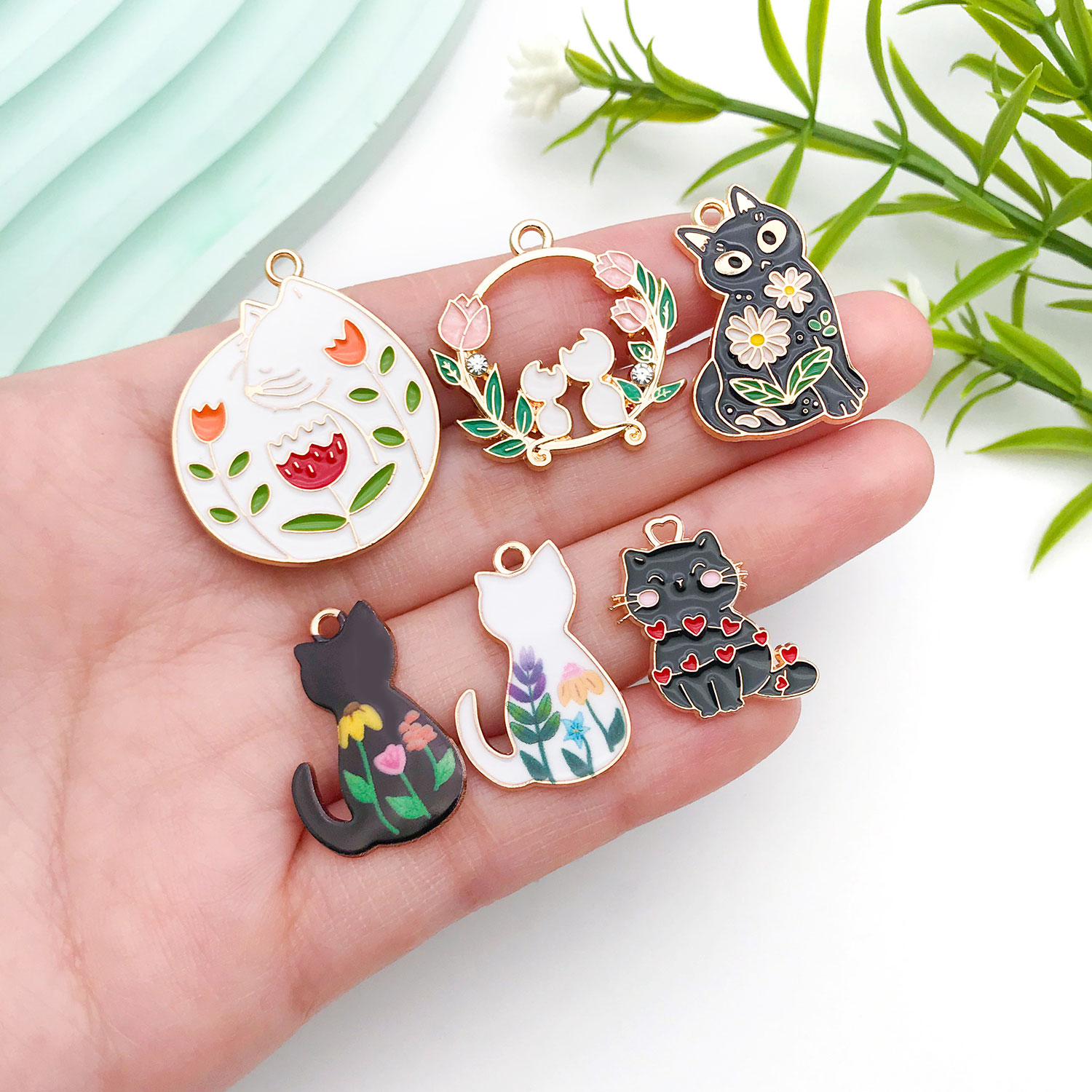 5/10 stuks hars populaire kat  - Resin Craft Material recensie en prijs