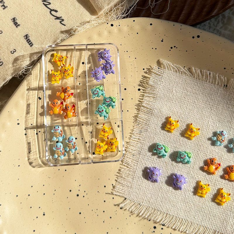 Pokemon nagelkunstaccessoires, - Crafting Resin recensie en prijs