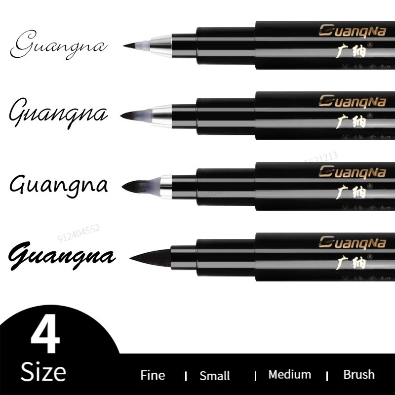 4 stks/set Kalligrafie Pen Han - Copic Marker Sketch recensie en prijs