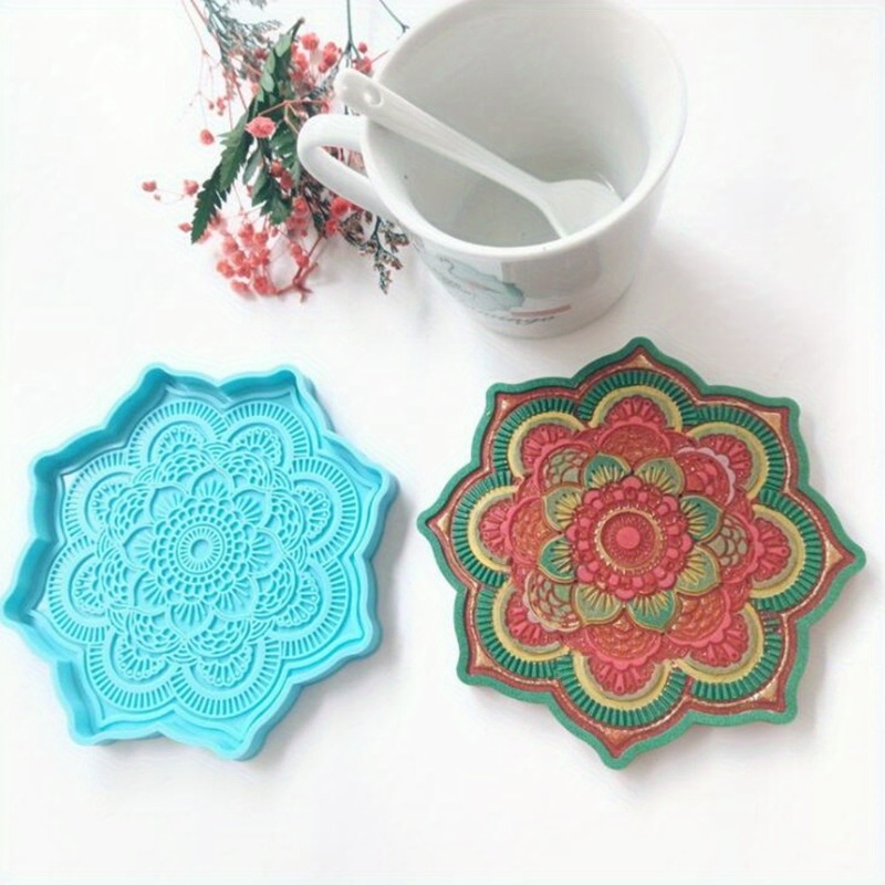 Mandala Coaster Siliconen Mal  - Coaster Mold Round recensie en prijs