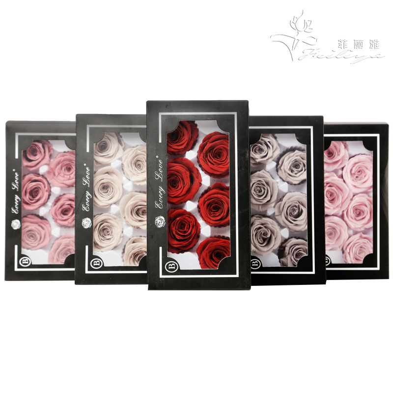 6 stuks eeuwige rozenbloemhoof - Dried Flower Bulk recensie en prijs