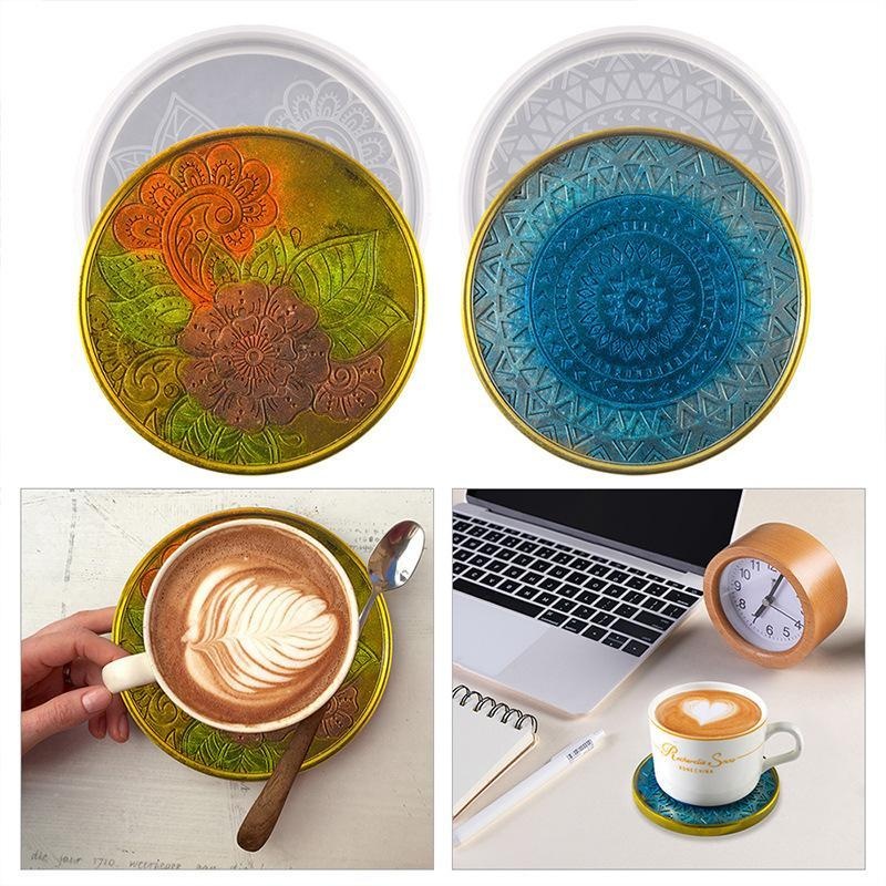 Handgemaakte creatieve ronde o - Coaster Mold Round recensie en prijs