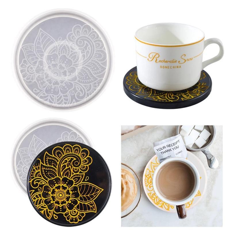 Handgemaakte creatieve ronde o - Coaster Mold Round recensie en prijs