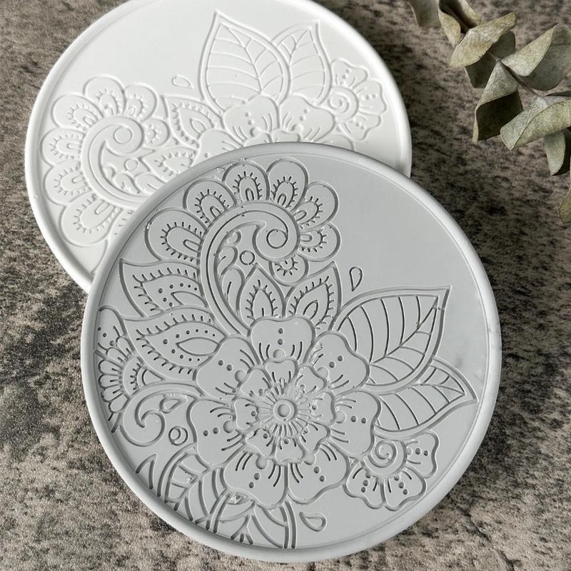 Handgemaakte creatieve ronde o - Coaster Mold Round recensie en prijs