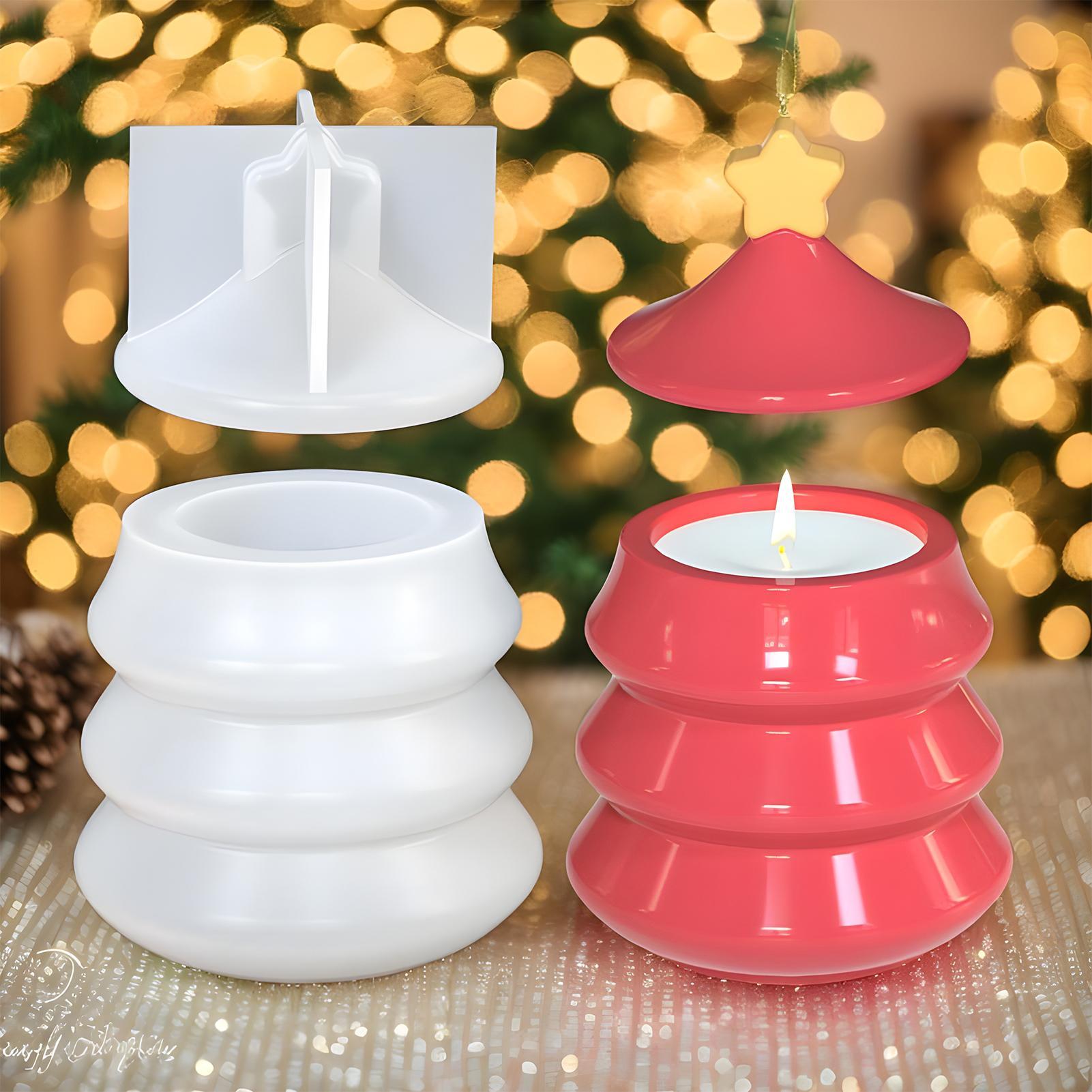 Kerstboom pot mal DIY silicone - Resin Craft Workshop recensie en prijs