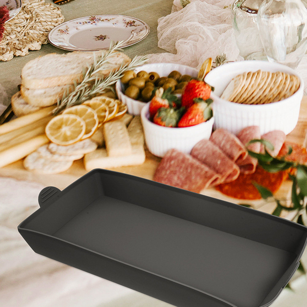 2 stuks rechthoekige anti-aanb - Silicone Mold Tray recensie en prijs