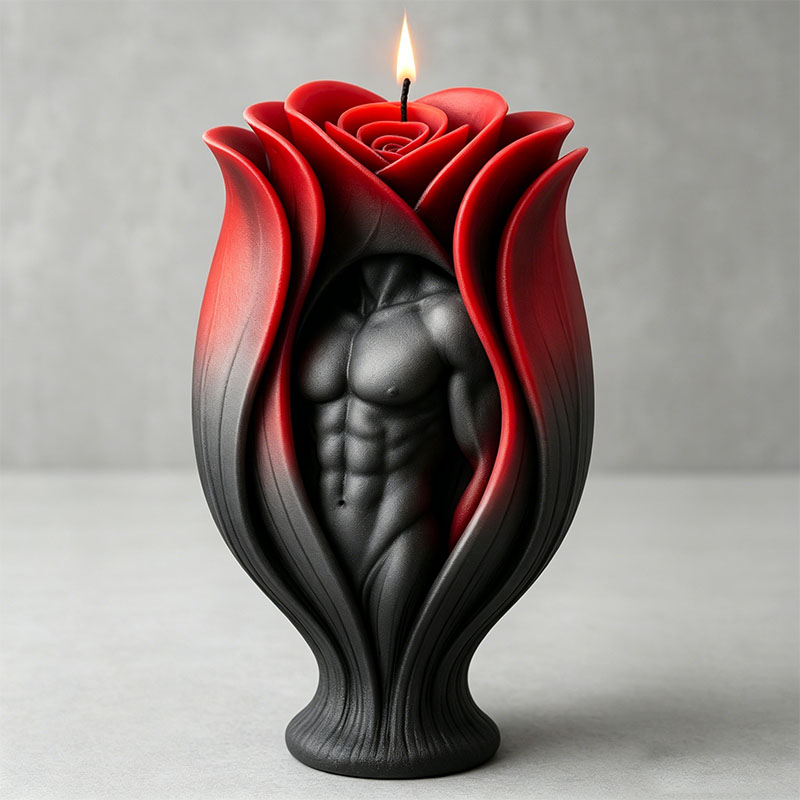Rose Muscle Man Body Kaars Sil - Resin Craft Ideas recensie en prijs